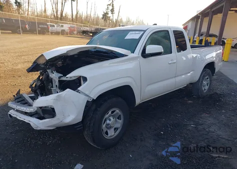 2022 Toyota Tacoma Sr z USA, uszkodzony, nr VIN 3TYRX5GN1NT037276